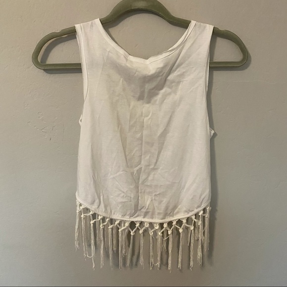 NWOT LF Fringe Deep V Tank - Picture 3 of 4